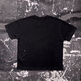 Tribal logo glitter tee