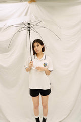 자수 꽃 폴로 셔츠