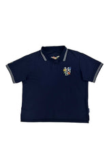 자수 꽃 폴로 셔츠