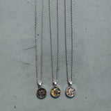 N ロゴパターンネックレス