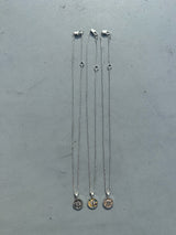 N Logo Pattern Necklace