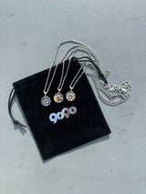 N Logo Pattern Necklace