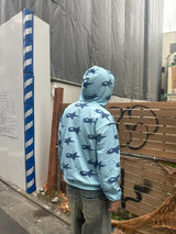 Star Logo Reversible Zip Hoodie