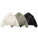 YS 느슨한 비행 재킷