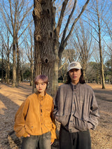 가짜 스웨이드 블루슨