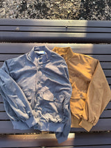 가짜 스웨이드 블루슨