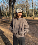 가짜 스웨이드 블루슨