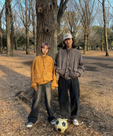 가짜 스웨이드 블루슨