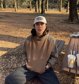 raglan by color hoodie