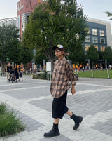 Double Pocket Check Shirt