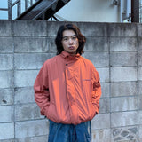 stand neck nylon blouson