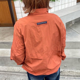 stand neck nylon blouson