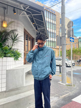 stand neck nylon blouson