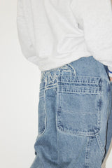 皇冠徽標牛仔褲