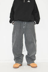 皇冠徽標牛仔褲