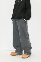 皇冠徽標牛仔褲