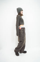 皇冠徽標牛仔褲