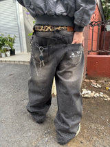 Rhinestone Gila Gila Denim Pants