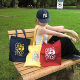 doodle logo tote bag