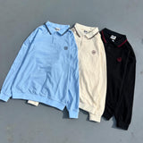 N Logo Polo L/S Tee
