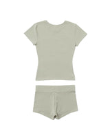 G&R mini tee shorts set
