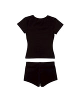 G&R mini tee shorts set