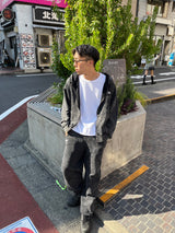 CMT ruler pigment zip hoodie