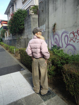 Heisei徽標寬Tuck牛仔褲