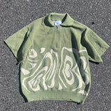 Mable Half Zip編織馬球