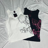 Cross logo cup camisole