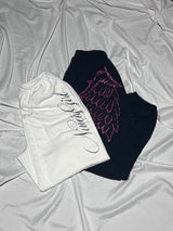 Cross logo sweat pants