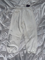 Cross logo sweat pants