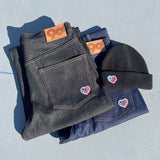 States Logo Rigid Tapered Denim