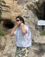 거리 나일론 조끼