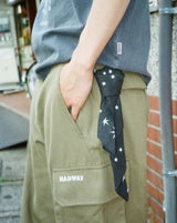 BADWAY bandana key ring