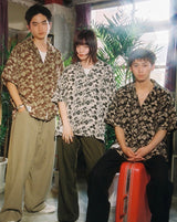 花阿洛哈風格襯衫