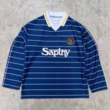 긴 소매 축구 저지