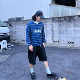 긴 소매 축구 저지