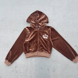 Tiara Logo Velor Hoodie 【9090girl】