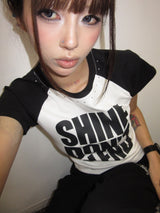 Ninety Girl Gothic Raglan Tee