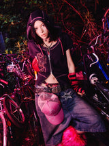 Ninety Girl Logo Buggy Jorts