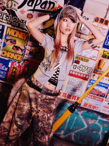 Numbering Studs Cap【9090 girl】