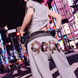 90 Logo Girl Straight Sweat Pants