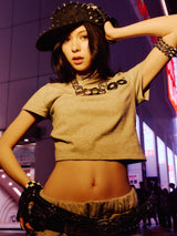 90 Logo Girl Cropped Tee