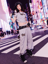 90 Logo Girl Straight Sweat Pants