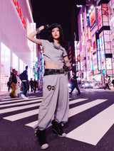 90 Logo Girl Straight Sweat Pants