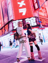 90 Logo Girl Straight Sweat Pants