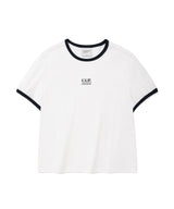 (Women) CGP Small Square Logo Ringer Short Sleeve T-Shirt CBEUWTS017