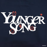 Youngersong X Tamagotchi通用徽標連帽衫