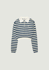 ESTHER STRIPE COLLAR KNIT